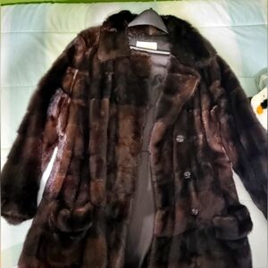 Vintage Mink Fur Coat